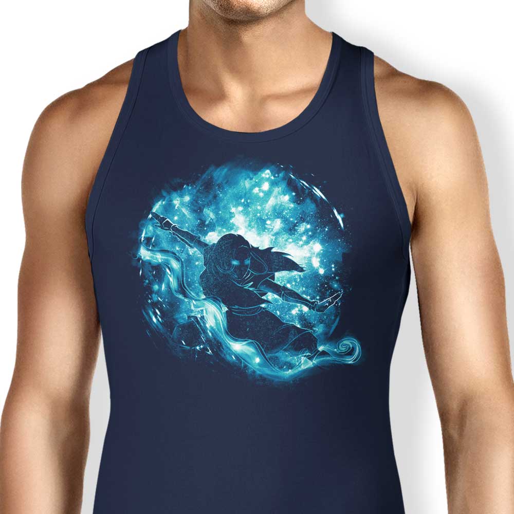Kharmazero's Space Water-themed Unisex and Women's Tank Tops