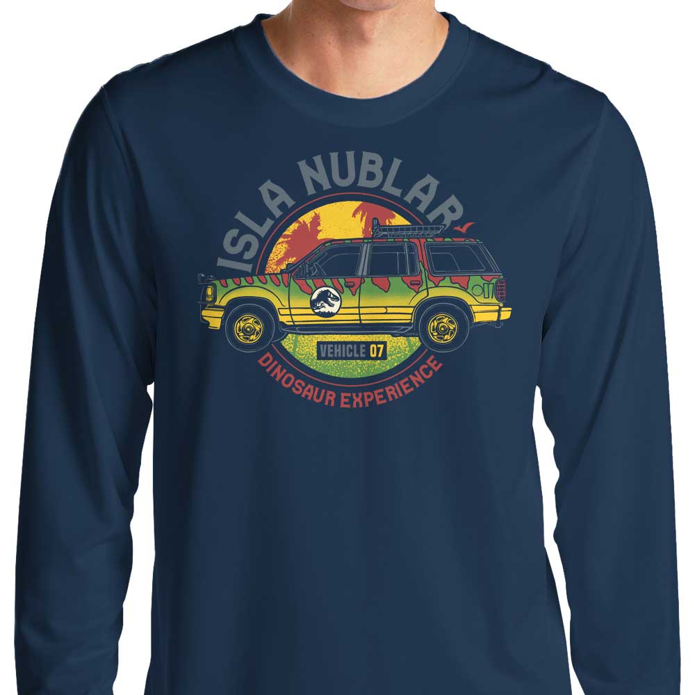The Unforgettable Dinosaur Experience Long Sleeve Cotton T-Shirt for All Ages