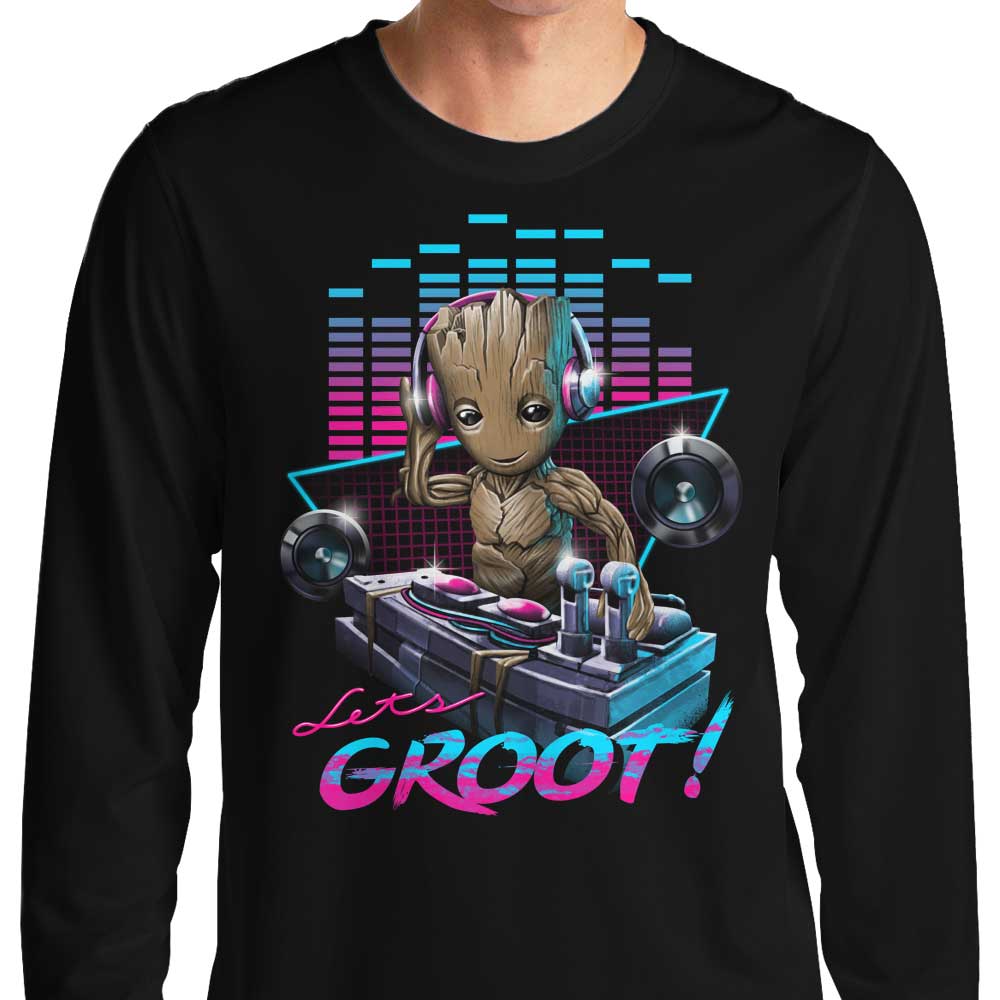 DJ Groot Men's Long Sleeve Crewneck T - Shirt from XENOS
