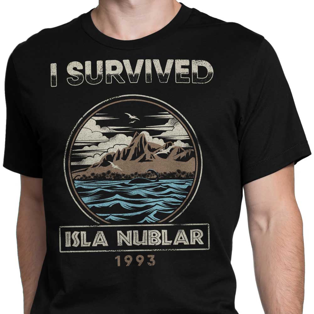 Men's 'I Survived Isla Nublar' Apparel Collection