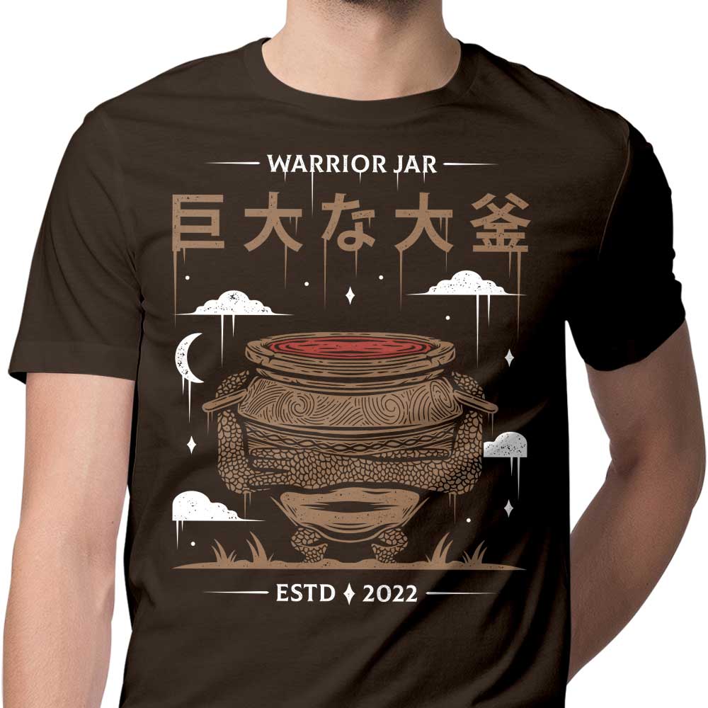 Alundrart Design Warrior Jar - Stylish Men's T-Shirts in Various Sizes