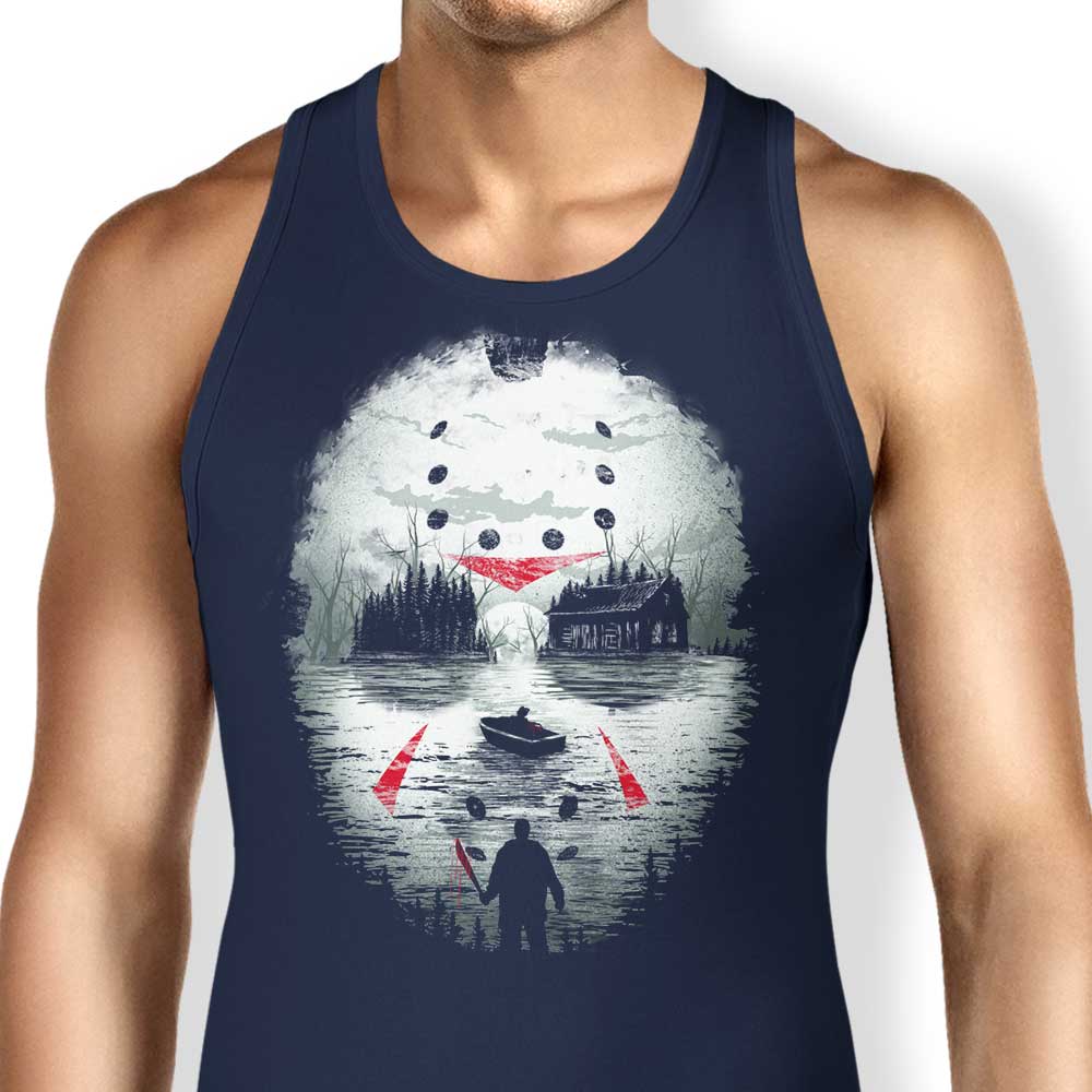 Friday Night Terror - Stylish Tank Top for a Scary Night