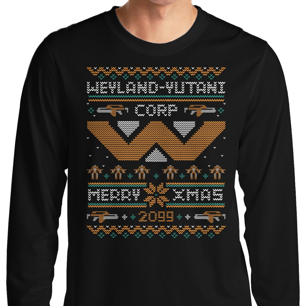 Merry Xenomas Stylish Long Sleeve Men's and Women's T-Shirt