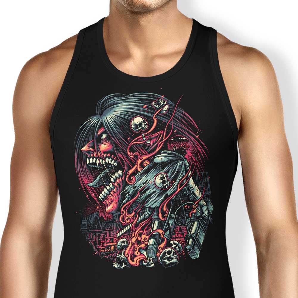 Glitchygorilla's Inspiring 'Break the Walls Down' Tank Top for Trendy Wear
