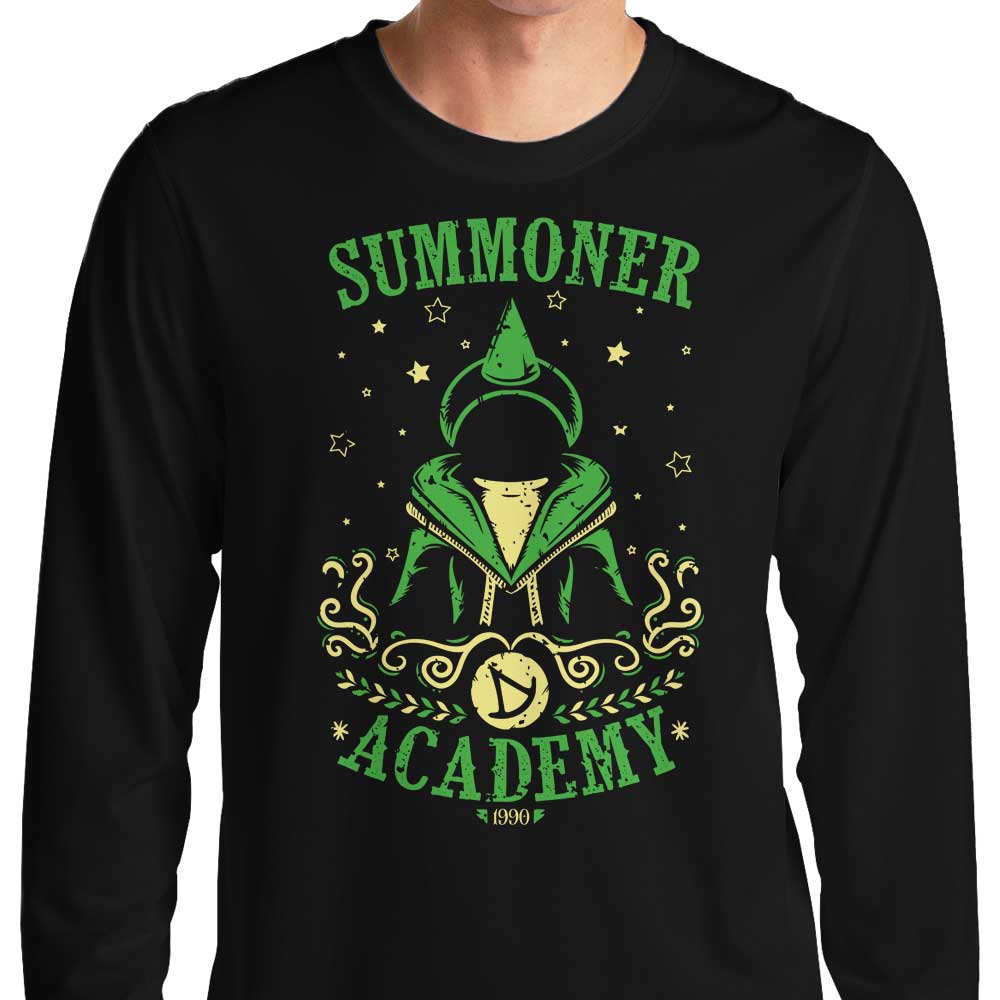 Soulkr's Summoner Academy Long Sleeve Crewneck T - Shirt for All Sizes