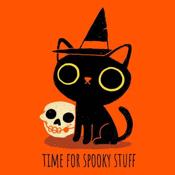 Spooky Season Long Sleeve DinoMike T-Shirt for a Creepy Look