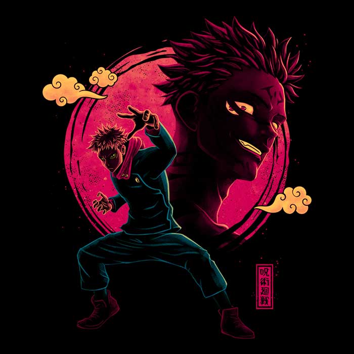 Teesgeex's Long Sleeve 'King of Curses' Stylish T-Shirt