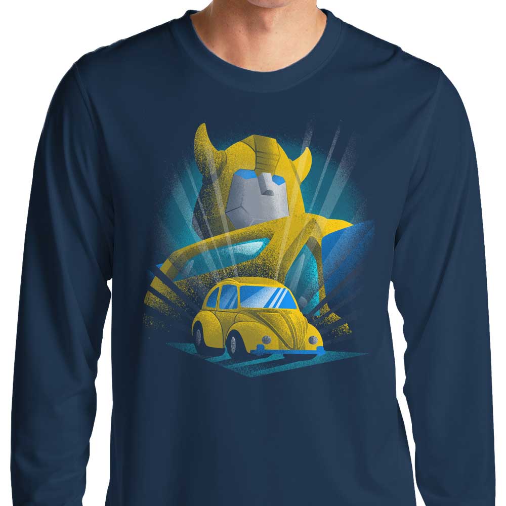 Long Sleeve Bee-themed T-Shirt from Donnie Illustrations