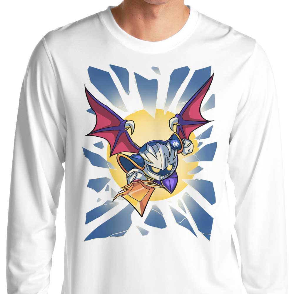 Coinbox Tees Meta Crashing Long Sleeve Crewneck T - Shirt for Men and Women