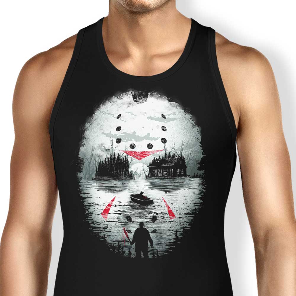 Friday Night Terror - Stylish Tank Top for a Scary Night