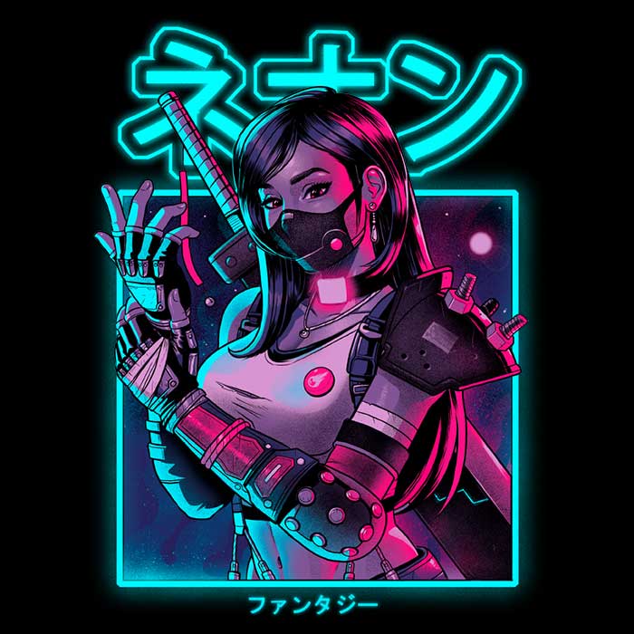 Bruno Mota's Neon Fantasy Stylish Tank Top