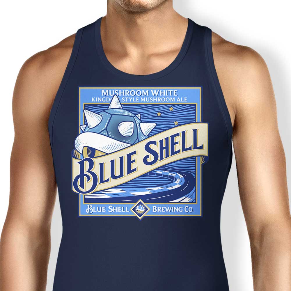 Blue Shell Comfortable Men's and Women's Tank Tops