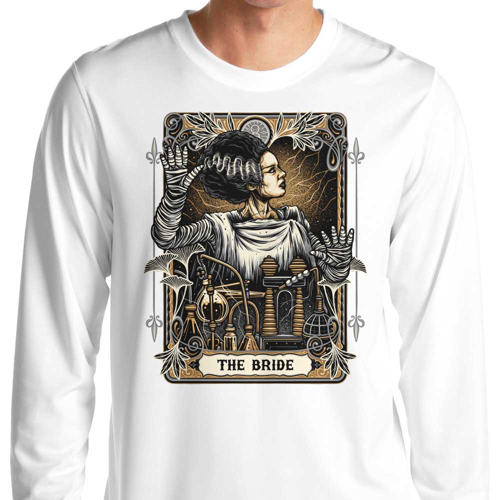 Long Sleeve Themed 'The Bride' T-Shirt by Glitchygorilla