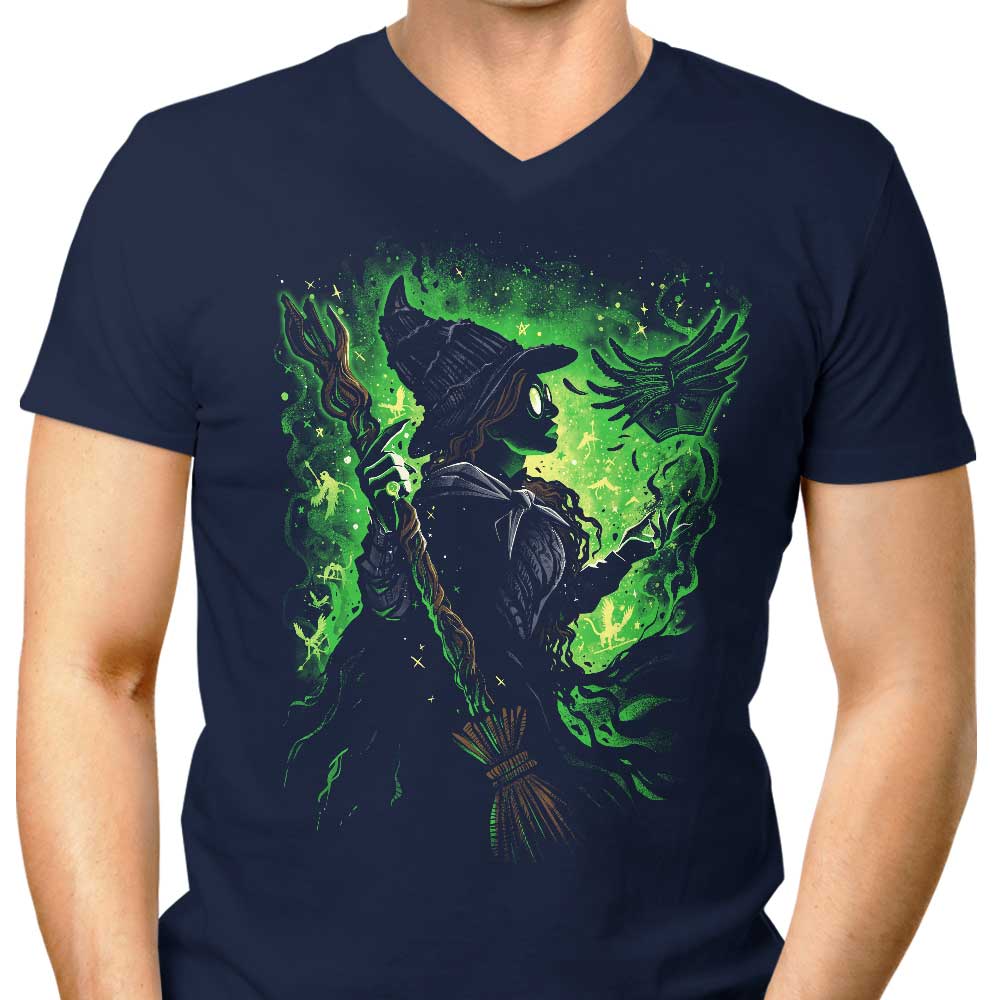 Alemaglia Men's V-Neck 'The Witch of the West' T-Shirt