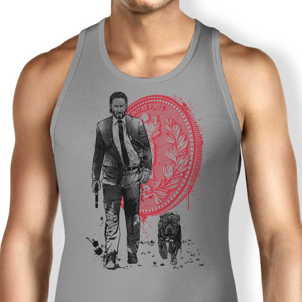 Lone Hitman and Cub Stylish Tank Top for Fashion Enthusiasts