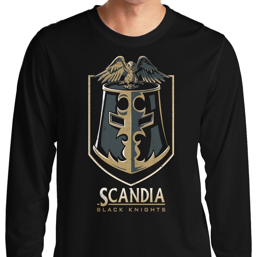 Scandia Black Knights Long Sleeve T-Shirt - High - Quality Crewneck Sweatshirt for All Sizes