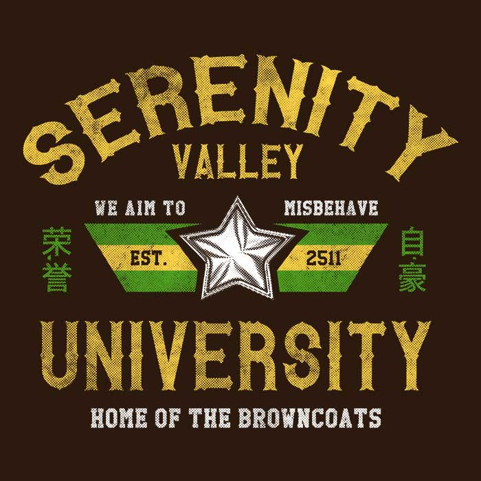 Comfortable Long Sleeve T-Shirt from Serenity Valley University