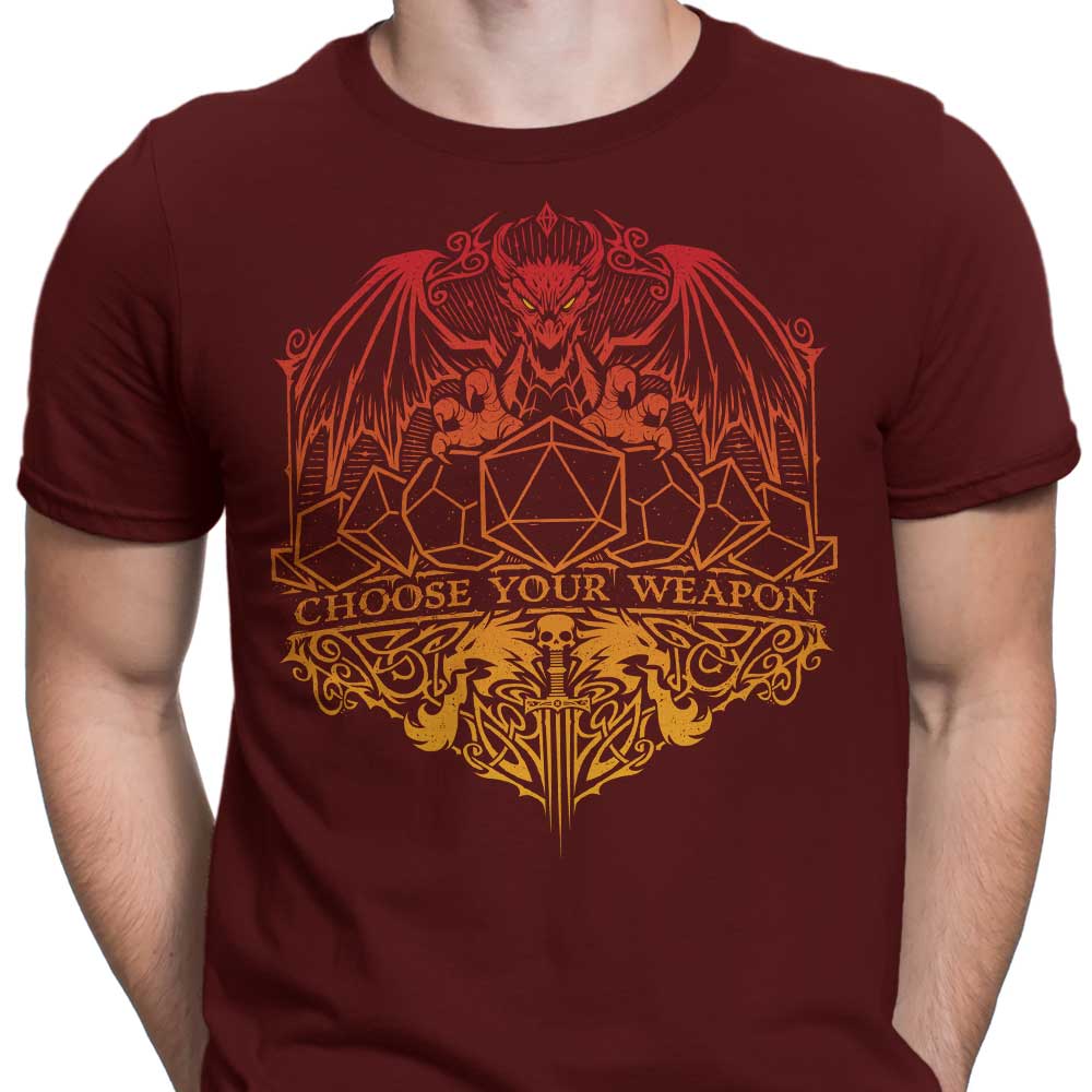StudioM6's 'Choose Your Weapon' - Stylish Men's T - Shirts Collection