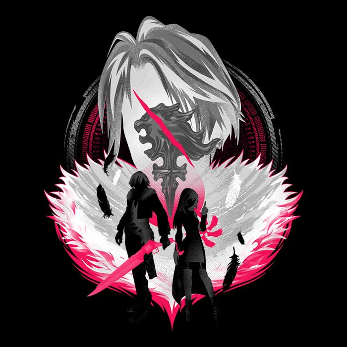 Hypertwenty Gunblade Silhouette Comfortable Unisex and Women's Tank Tops