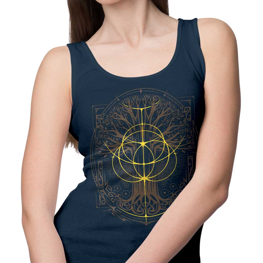 StudioM6 Golden Ring Women's Tank Top - Fashionable Summer Wear