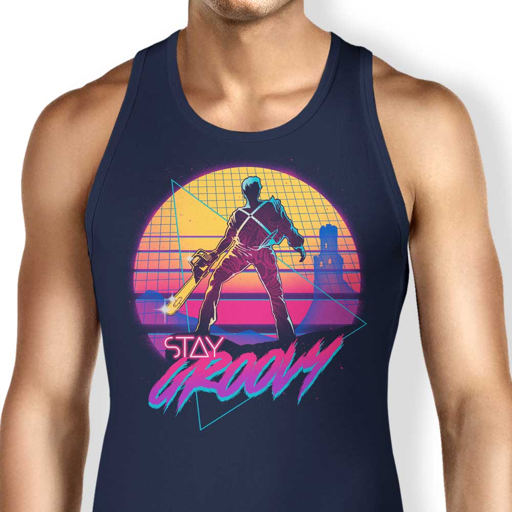 Stay in the Groovy Vibe - Stylish Women's Tank Top