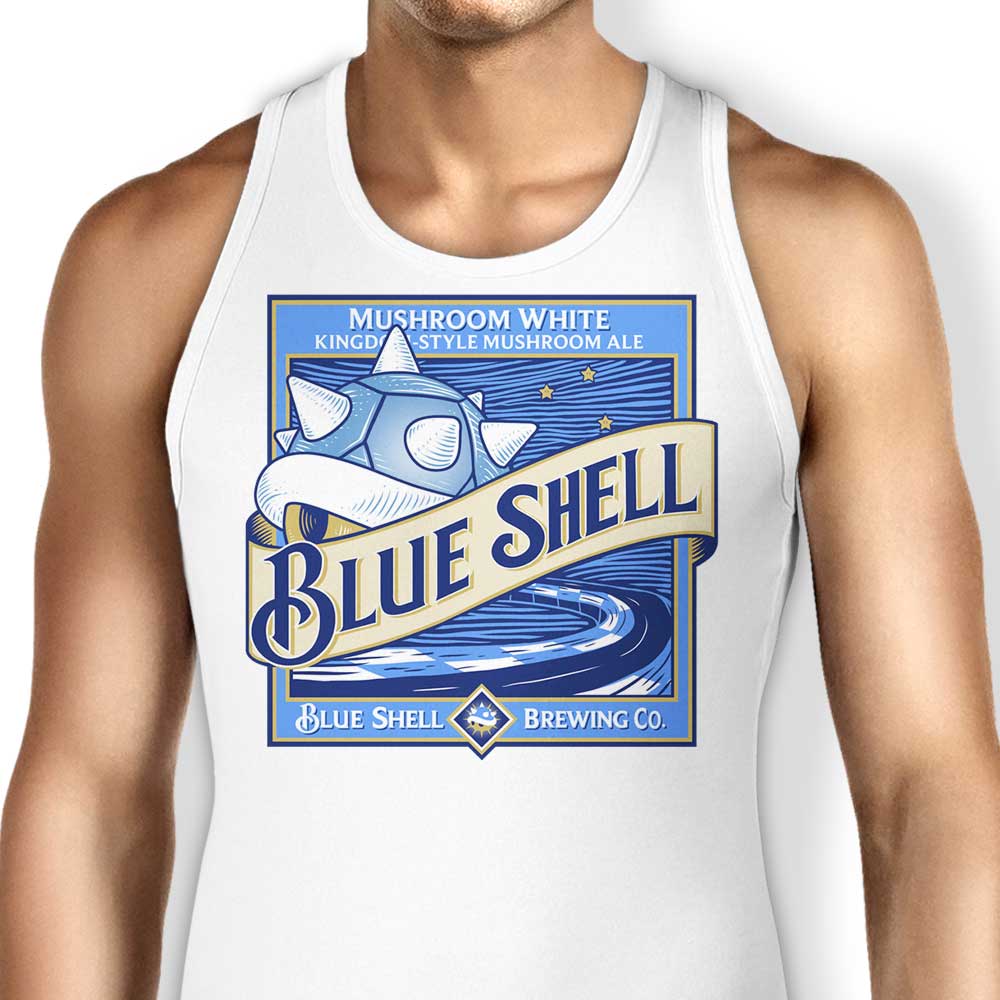 Blue Shell Comfortable Men's and Women's Tank Tops