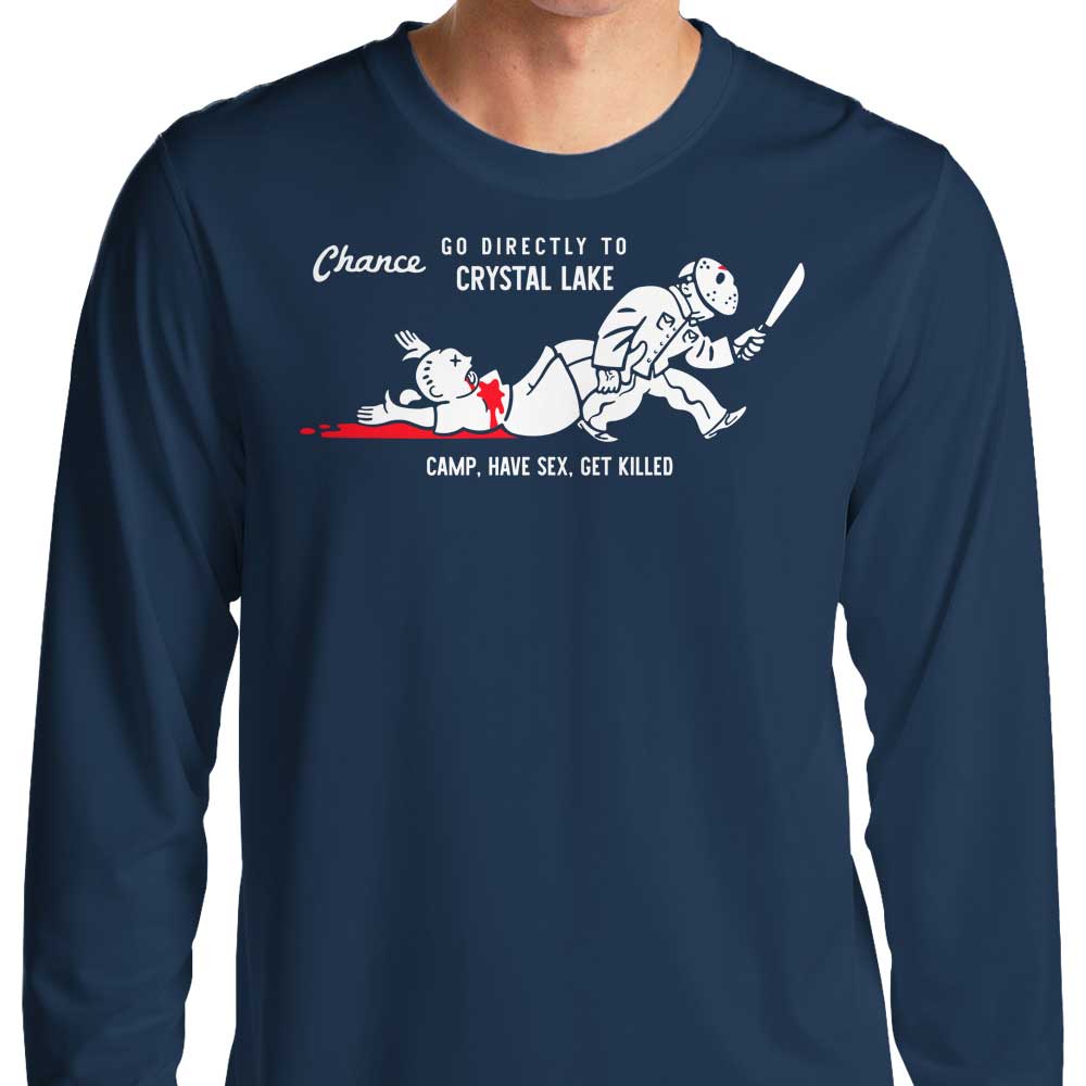 Demonigote's Long Sleeve 'Go to Camp' T-Shirt for a Cool Look