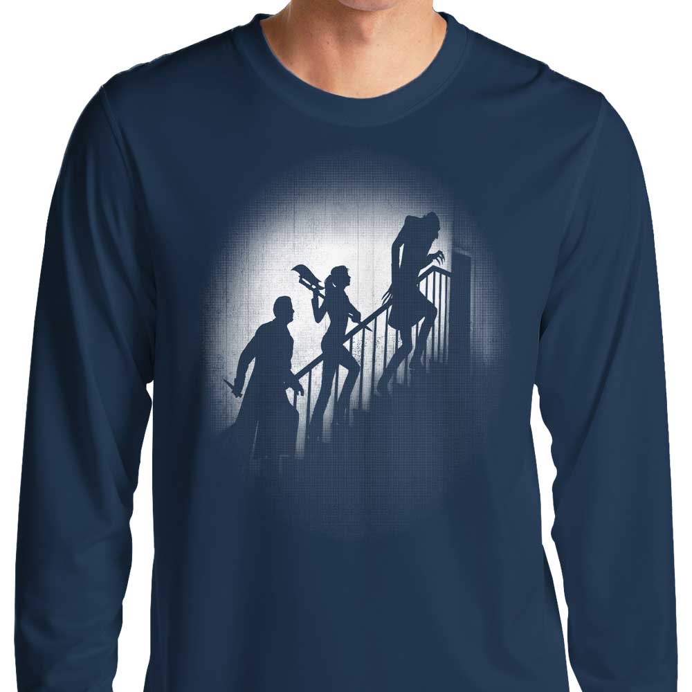 The Nosferatu Slayer - Premium Long Sleeve Cotton-Poly T-Shirt