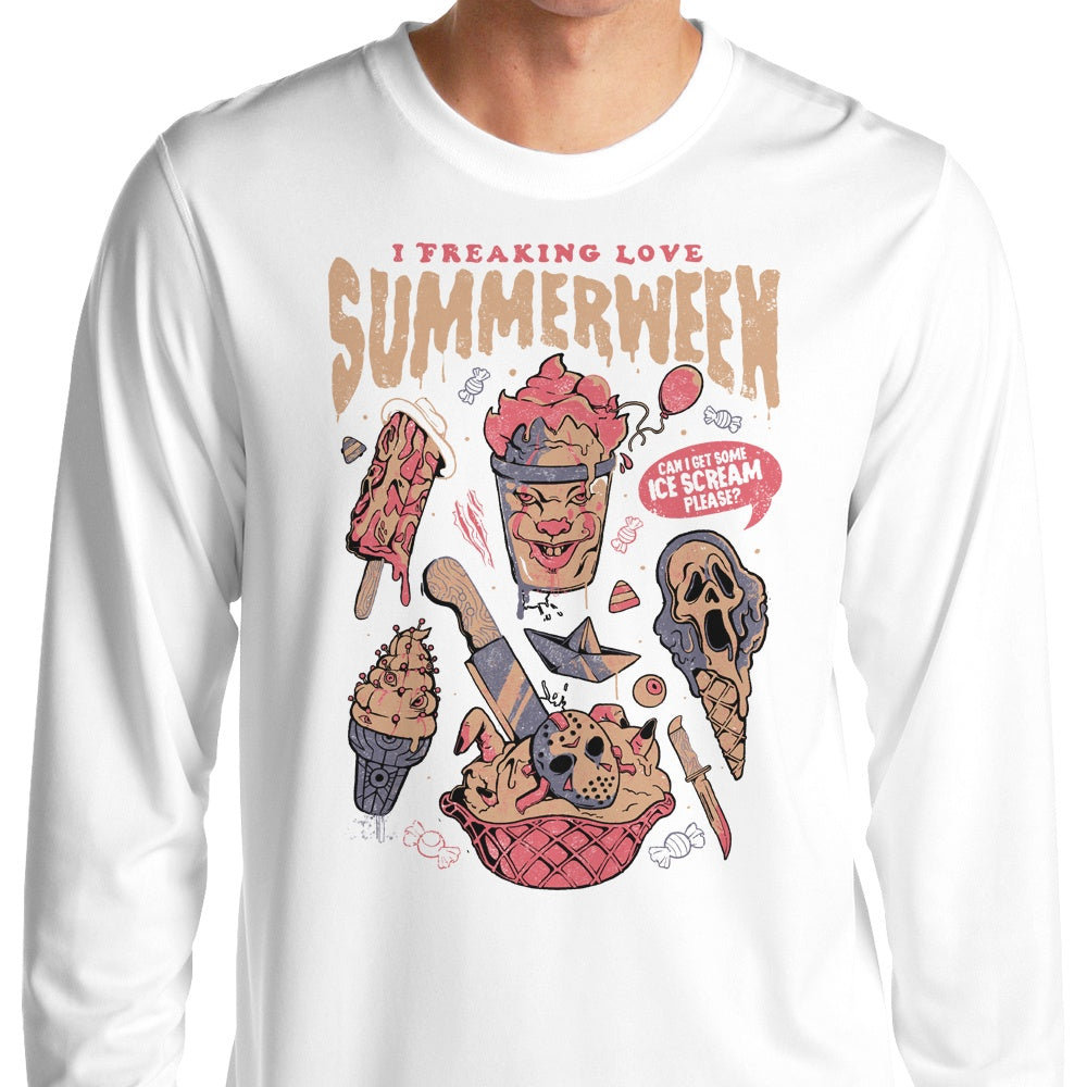 Summerween Stylish Long Sleeve Crewneck T - Shirt for All Sizes