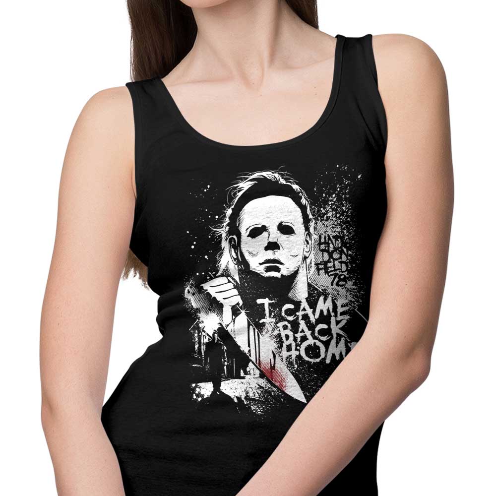 Stylish 'I Came Back Home' Tank Top for Trendy Wear
