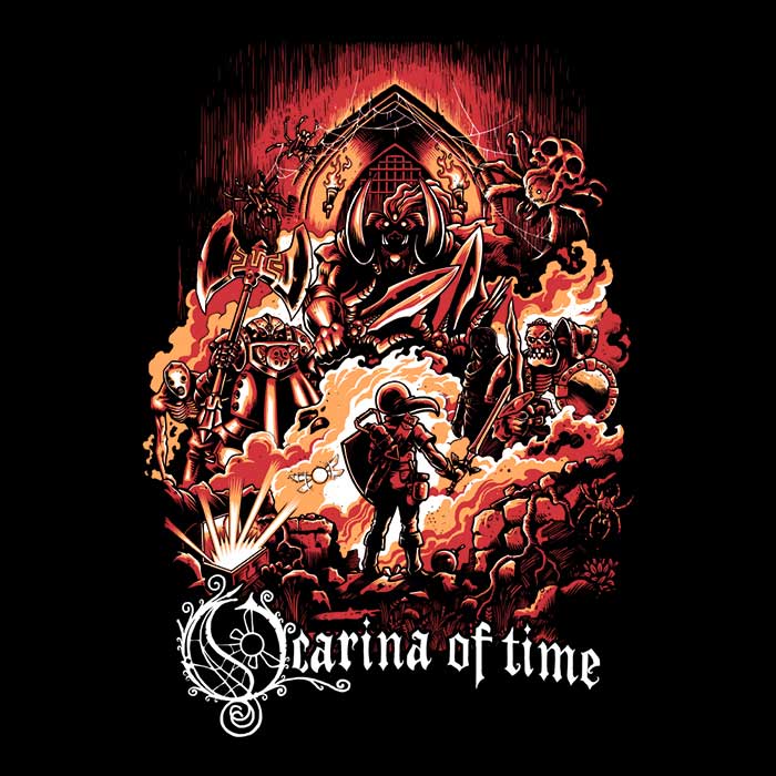 Legendary Ocarina Inspired Tank Top by Dracula Byte