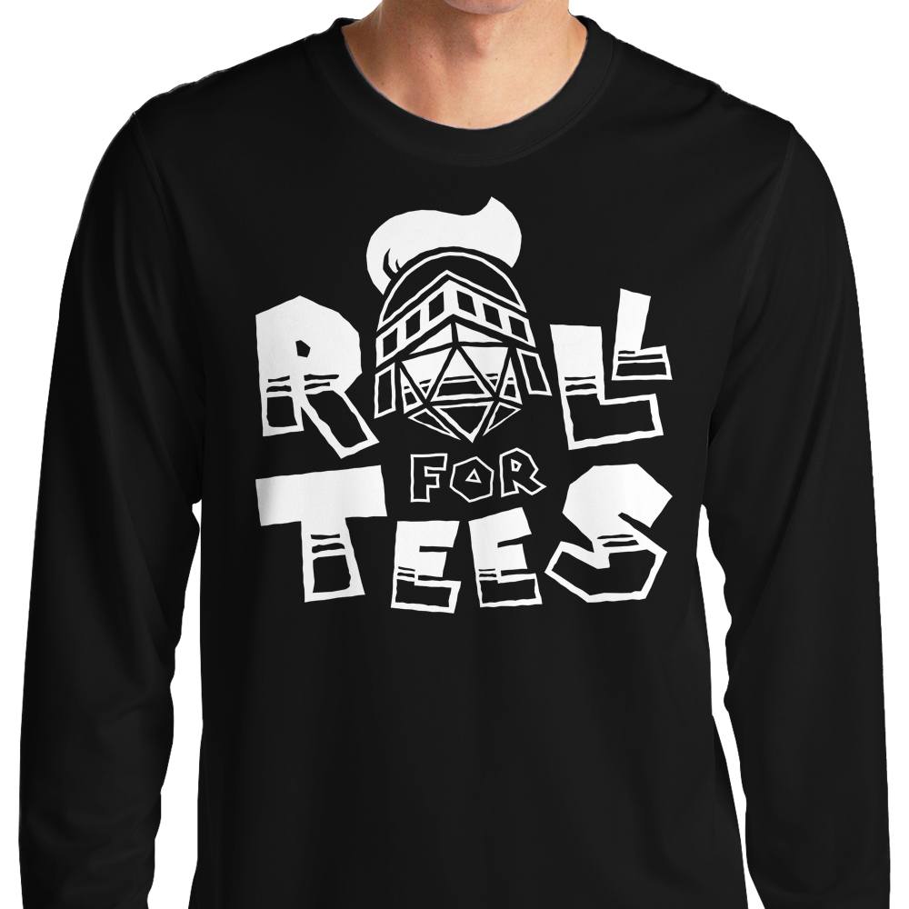 Long Sleeve 'Roll for Tees' T-Shirt by Teesgeex