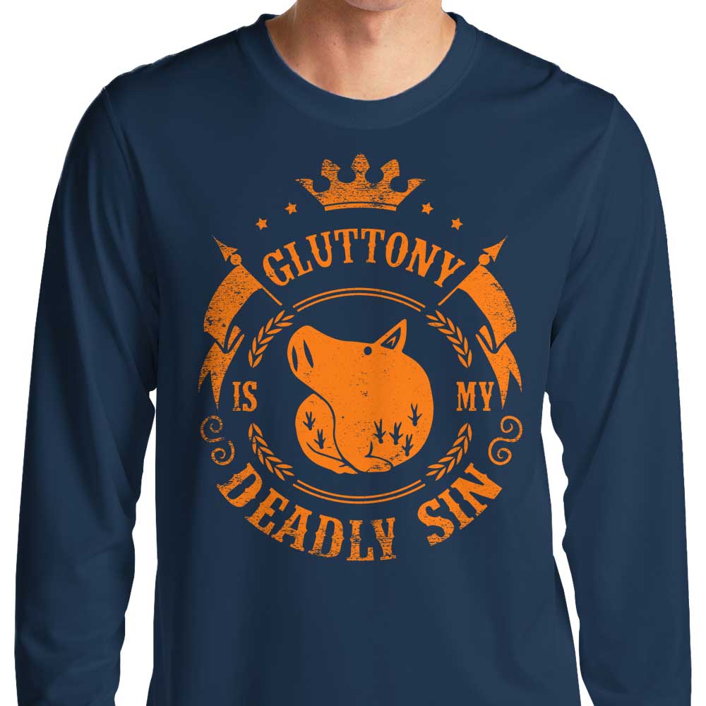 Typhoonic Art's 'Gluttony is My Sin' Comfortable Long Sleeve T - Shirt