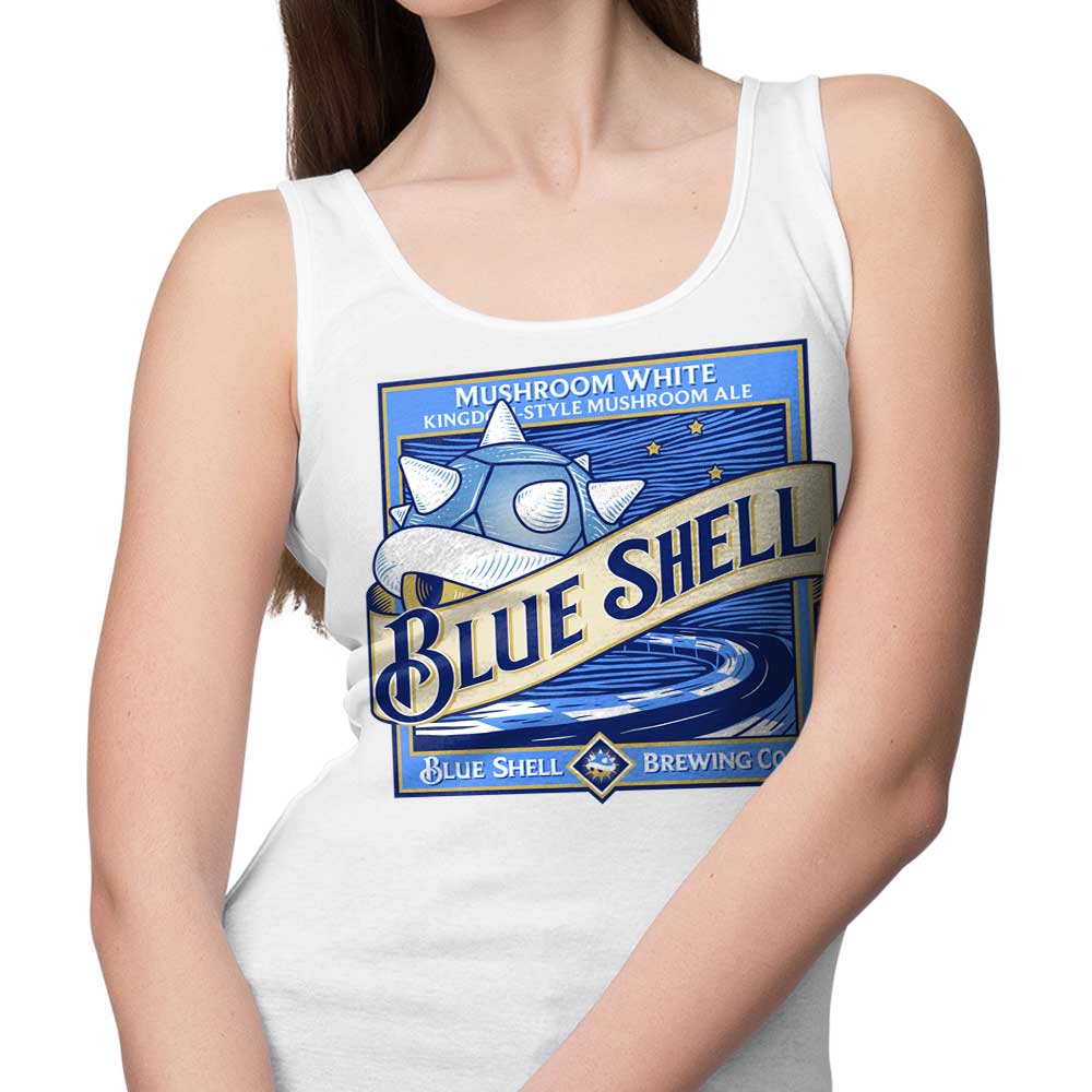 Blue Shell Comfortable Men's and Women's Tank Tops