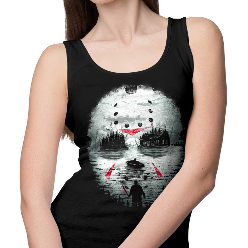 Friday Night Terror - Stylish Tank Top for a Scary Night