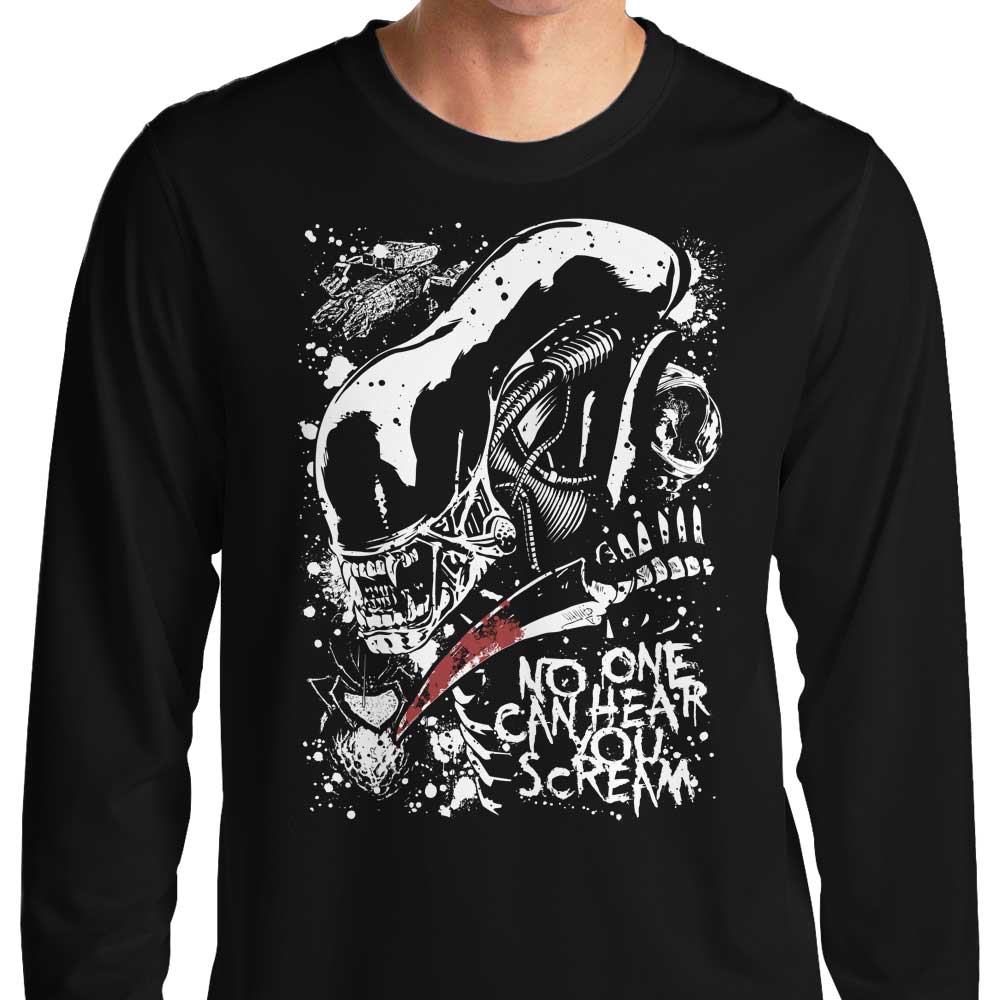 Space Screaming - Comfortable Long Sleeve T-Shirt