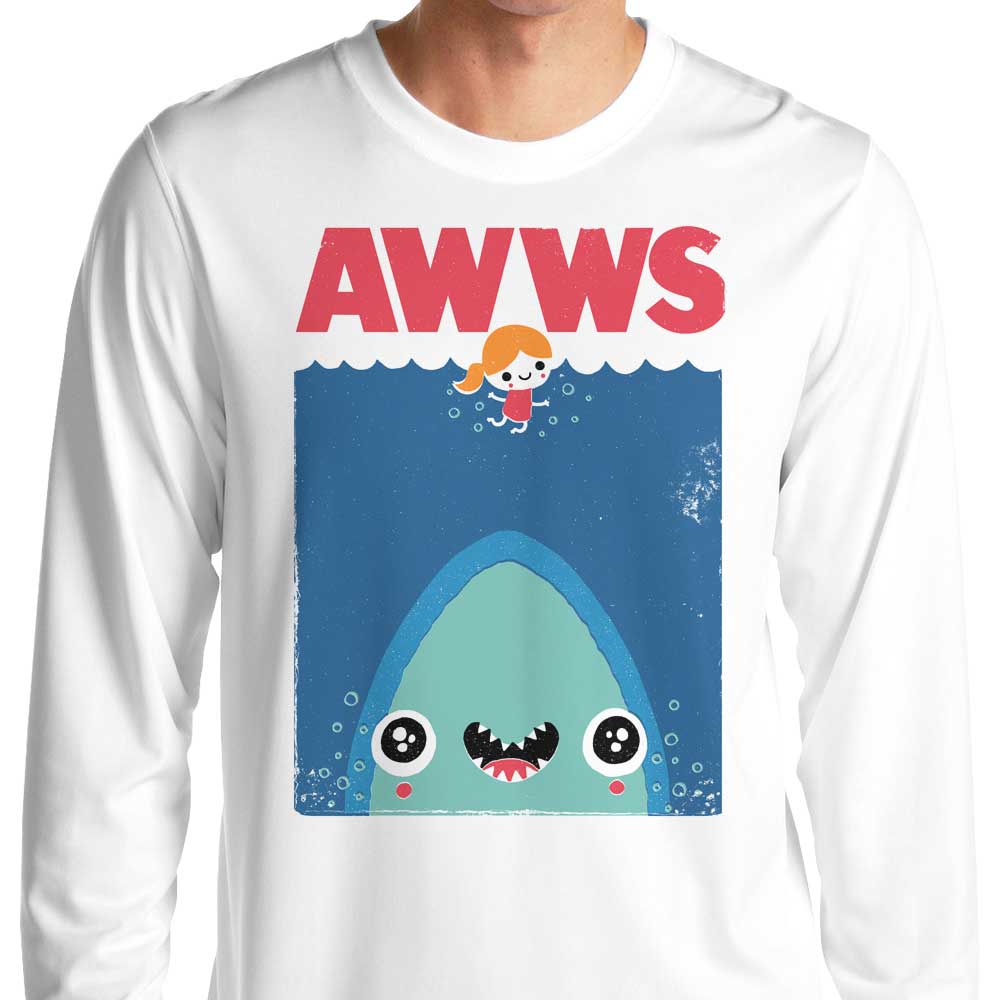 DinoMike's Awws Brand Long Sleeve Crewneck T - Shirt for All Sizes