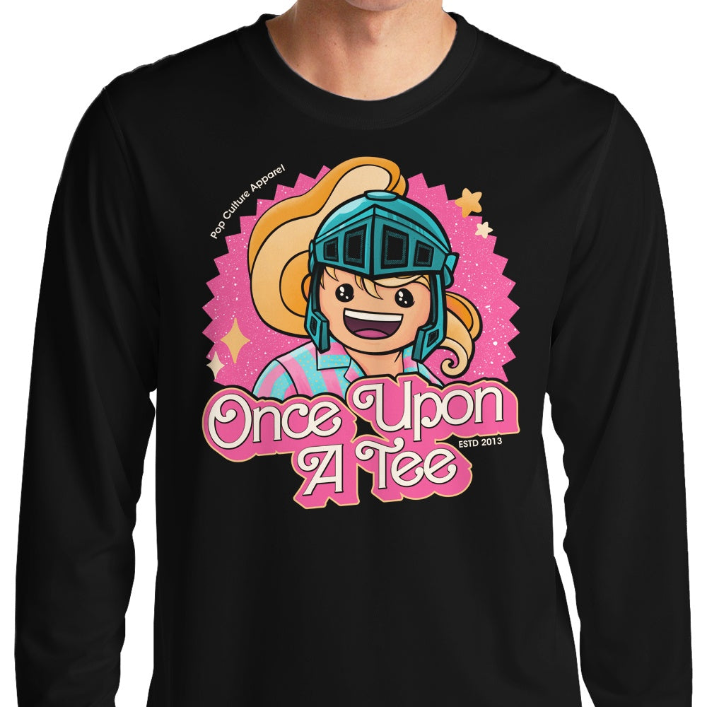 Malibu Teerion Long Sleeve Crewneck T-Shirt in 80/20 Cotton/Poly Blend