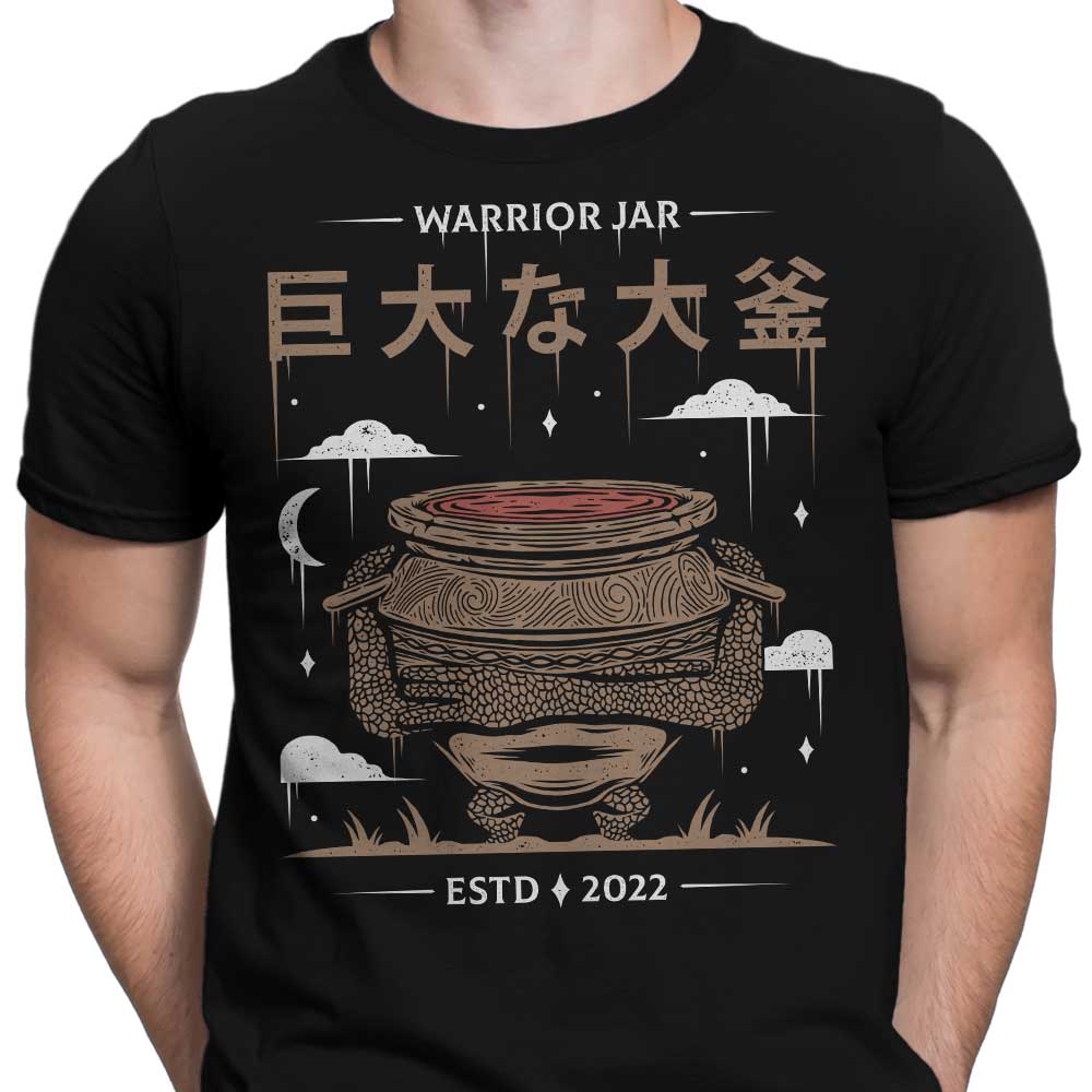 Alundrart Design Warrior Jar - Stylish Men's T-Shirts in Various Sizes