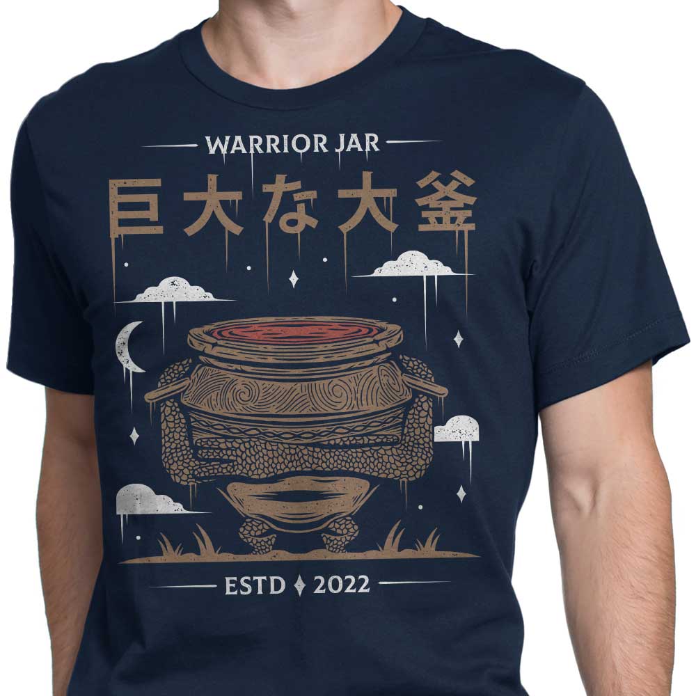 Alundrart Design Warrior Jar - Stylish Men's T-Shirts in Various Sizes