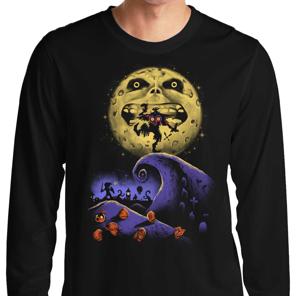 XENOS's Nightmare Before Termina Long Sleeve Men's Fashion T-Shirt