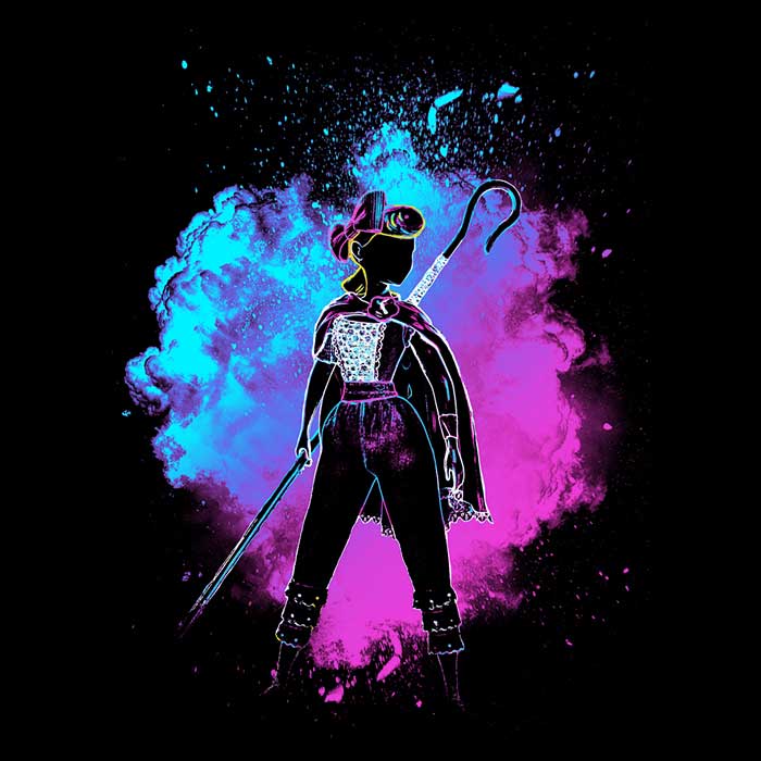 Long Sleeve T-Shirt - The Spirit of the Shepherdess by Donnie Illustrations