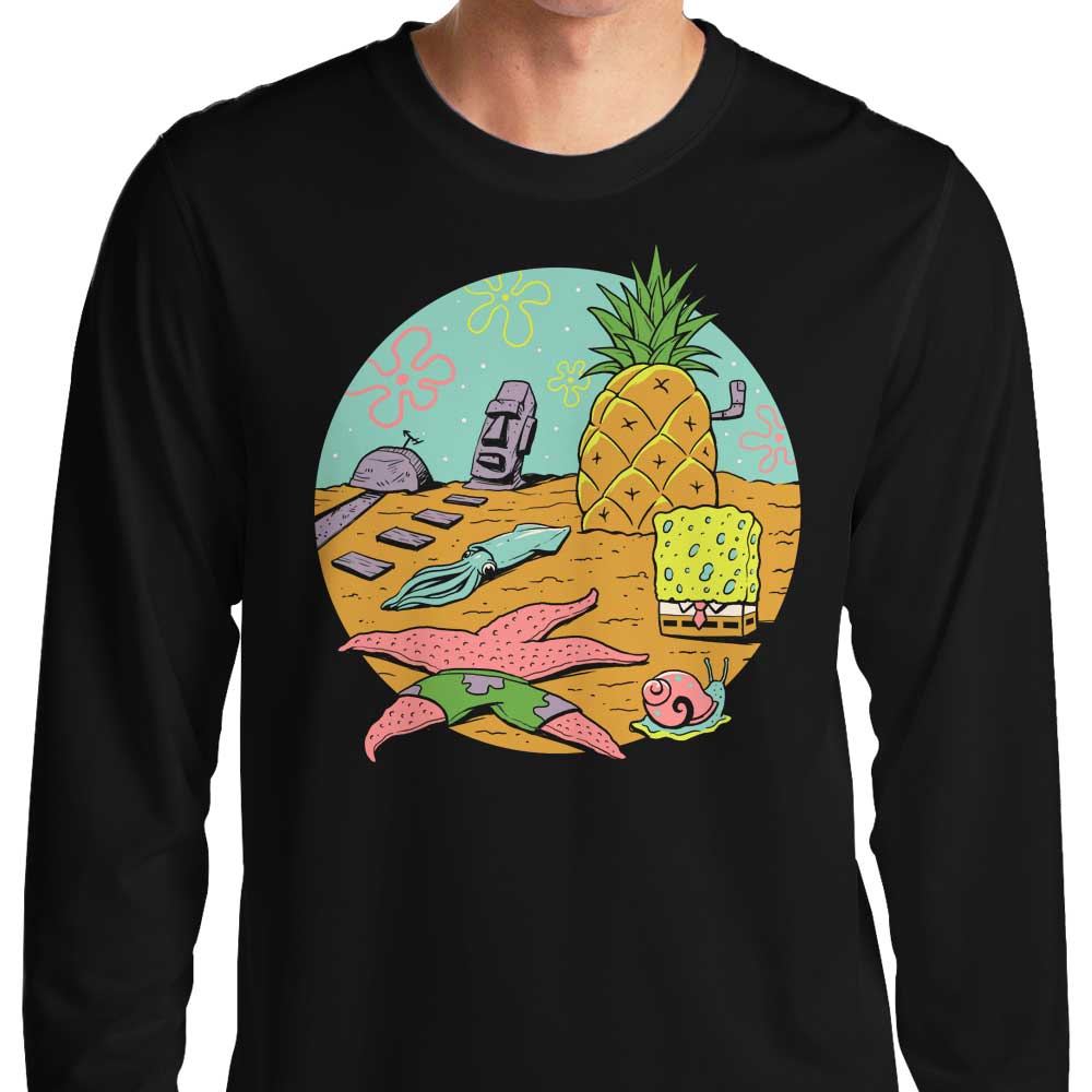 XENOS Brand Nautical Themed Long Sleeve Crewneck Sweatshirt T-Shirt