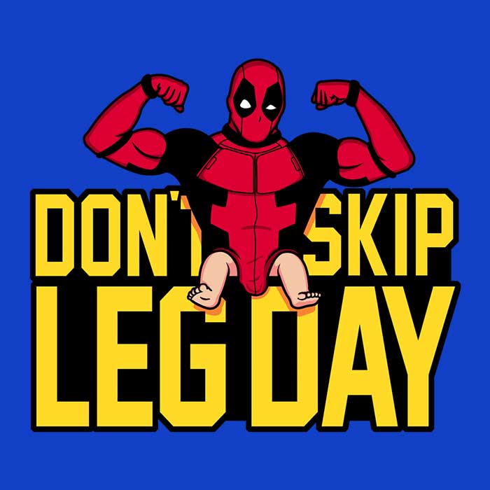 Raffiti's 'Don't Skip Leg Day' Men's and Women's Comfortable Tank Tops