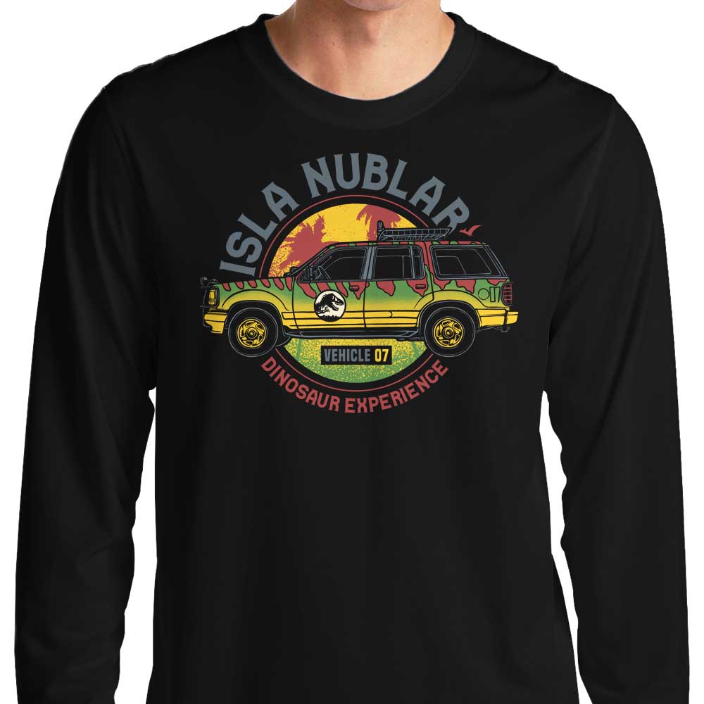 The Unforgettable Dinosaur Experience Long Sleeve Cotton T-Shirt for All Ages