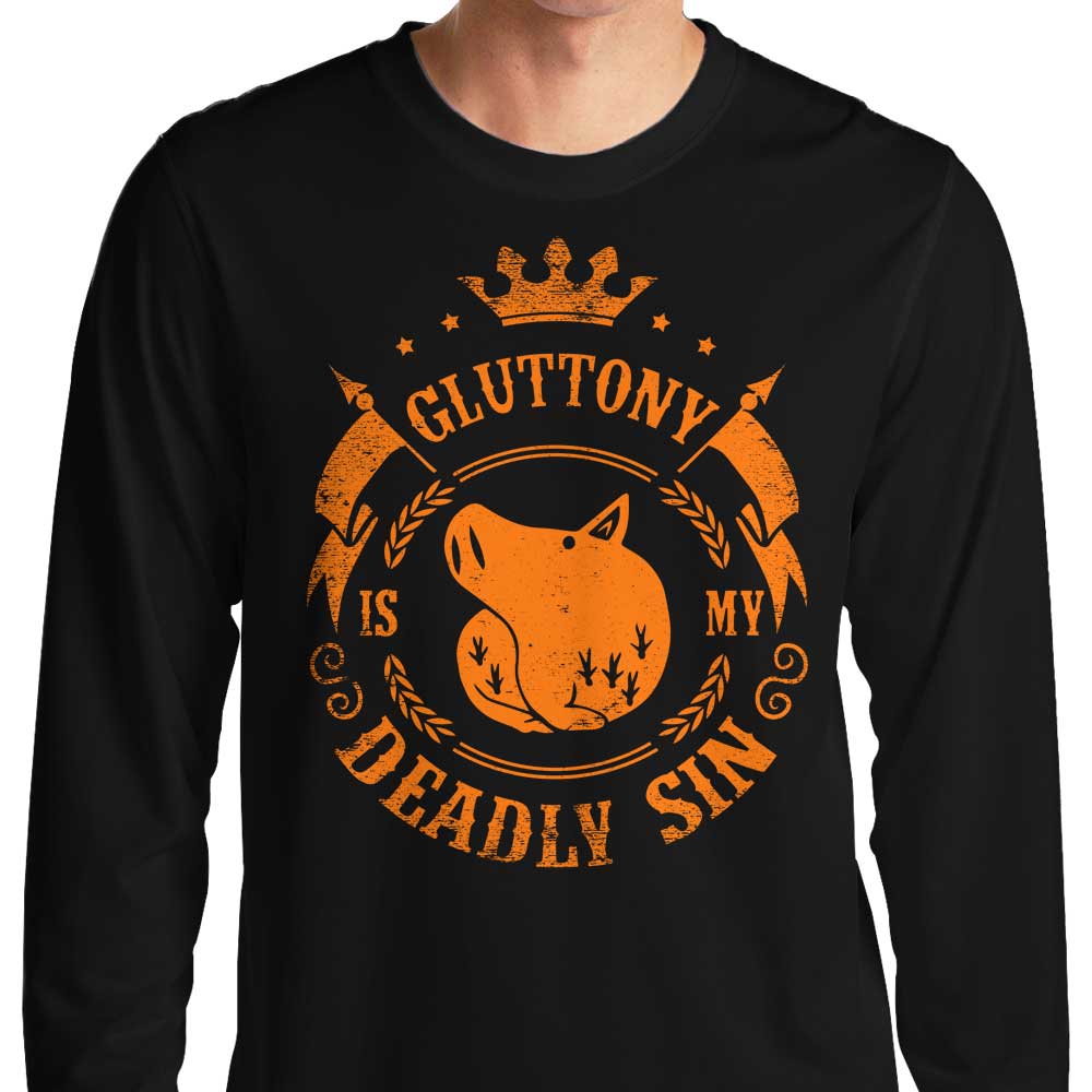 Typhoonic Art's 'Gluttony is My Sin' Comfortable Long Sleeve T - Shirt