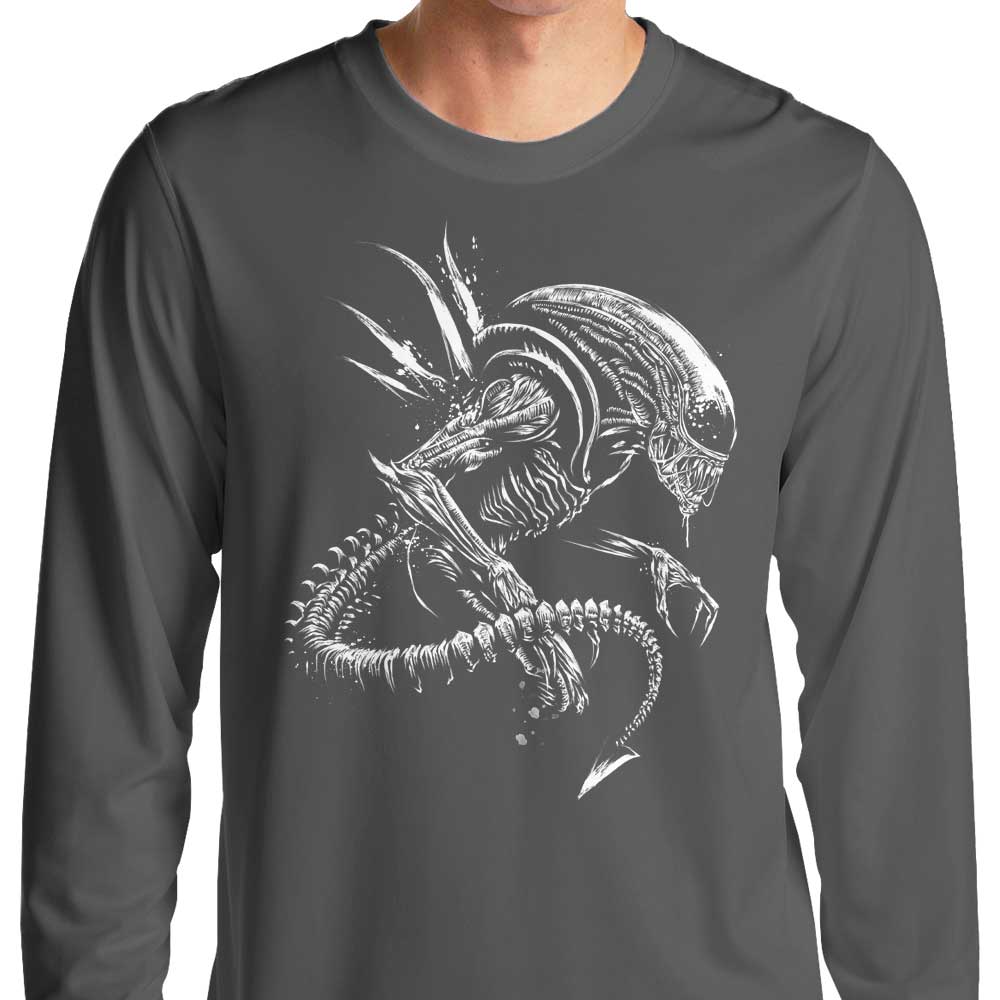 Dr. Monekers' Space Rage Long - Sleeve Stylish T - Shirt