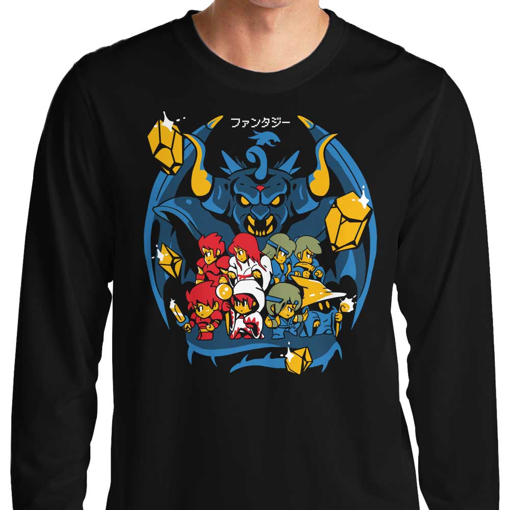 Sketchdemao's Fantasy Evolution Long Sleeve Crewneck T - Shirt for Fashion Lovers