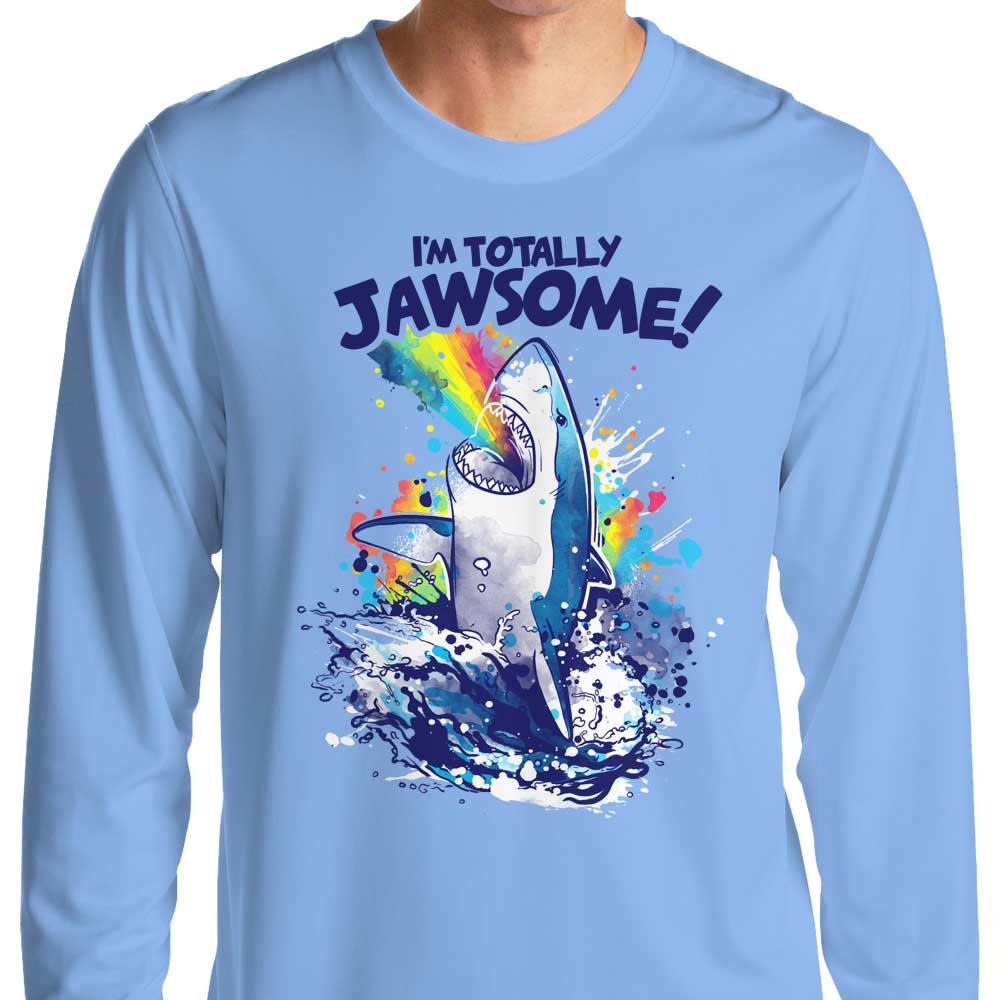 Absolutely Awesome Long Sleeve Crewneck T - Shirt from NemiMakeIt