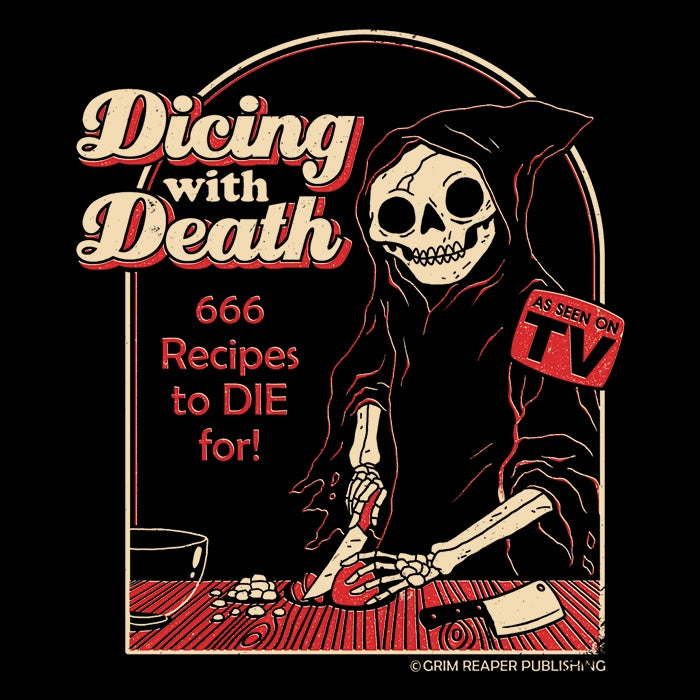 DinoMike's 'Dicing with Death' Long Sleeve Comfortable T-Shirt